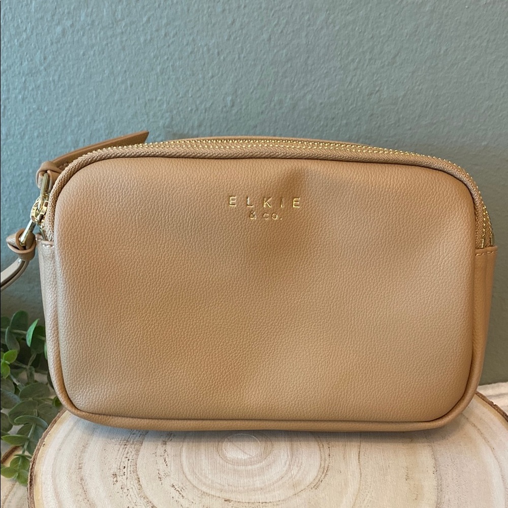 Elkie & Co. Tan Fanny Pack/Bum Bag